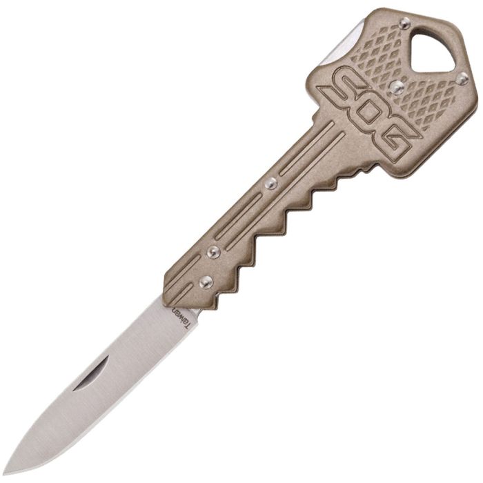 Liberty Mountain KEY KNIFE BRASS - CLAM PACK
