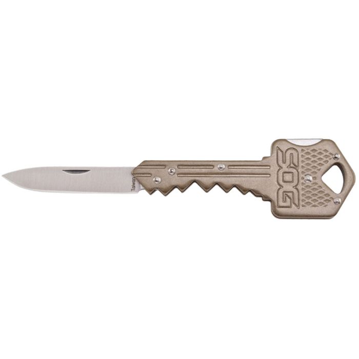 liberty mountain KEY KNIFE BRASS - CLAM PACK