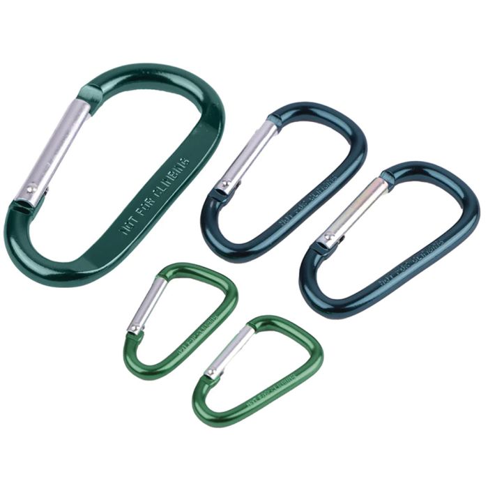 liberty mountain MULTI PACK CARABINERS 5 PK
