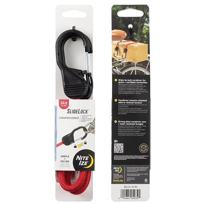 Liberty Mountain SLIDELOCK CARABINER BUNGEE