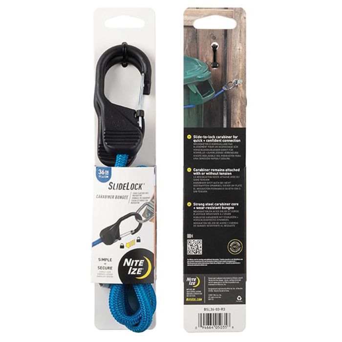 Liberty Mountain SLIDELOCK CARABINER BUNGEE
