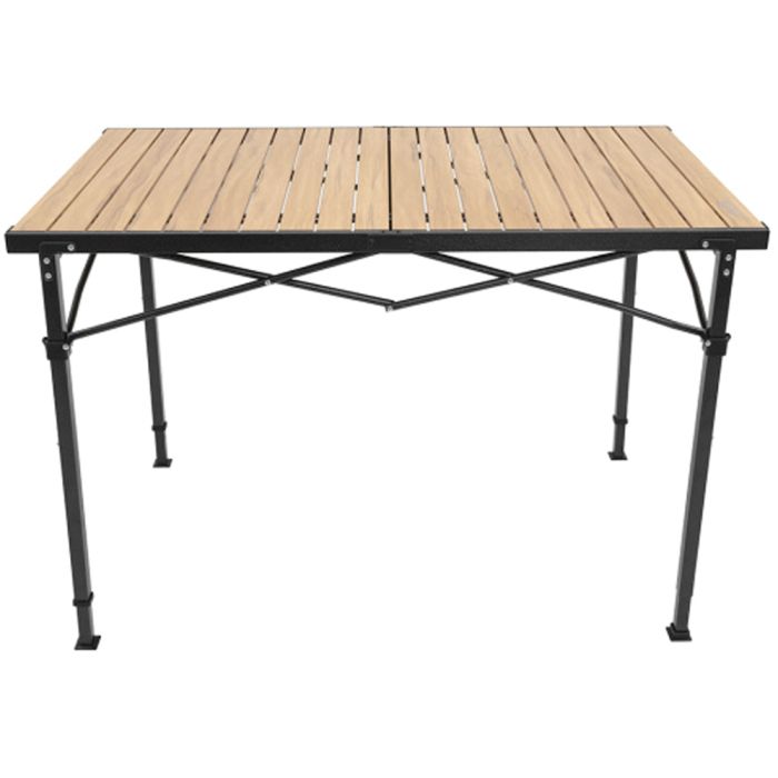 Liberty Mountain OVERLANDING TABLE BLACK/WOOD GRAIN