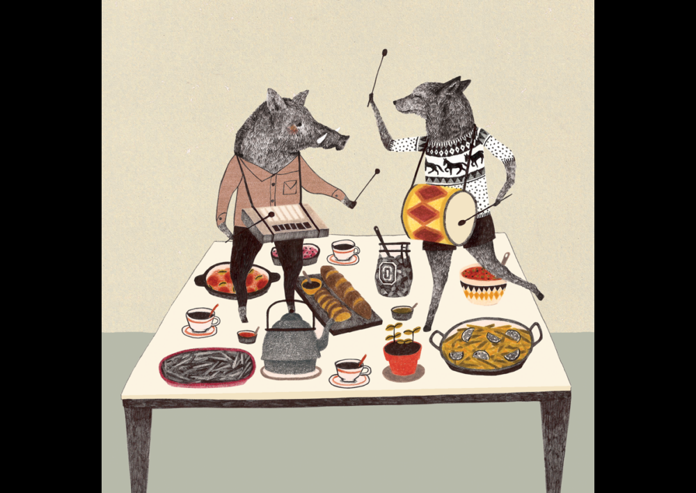 liekeland Dansende dieren