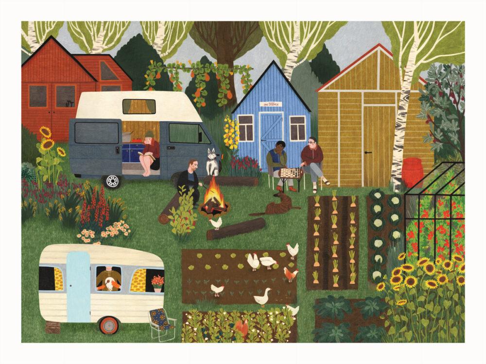 liekeland Kampeertuin