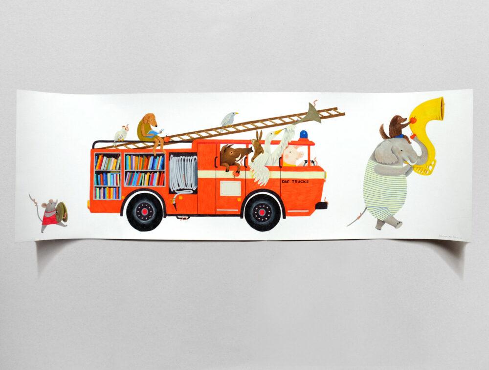 liekeland Original | Brandweer stoet