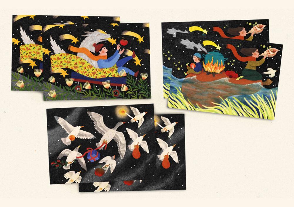 liekeland Postcard set of 6