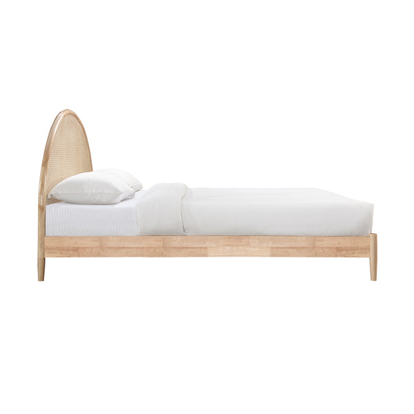Life Interiors Avery Arch Rattan Double Bed (Natural)