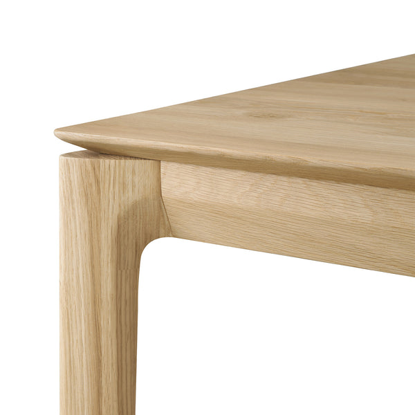 Life Interiors Bok Rectangle Desk With Cable Management (Oak 160cm)