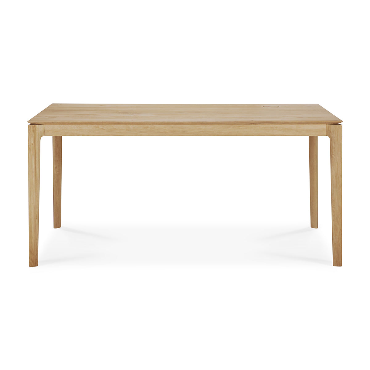 life interiors Bok Rectangle Desk with Cable management (Oak 160cm)
