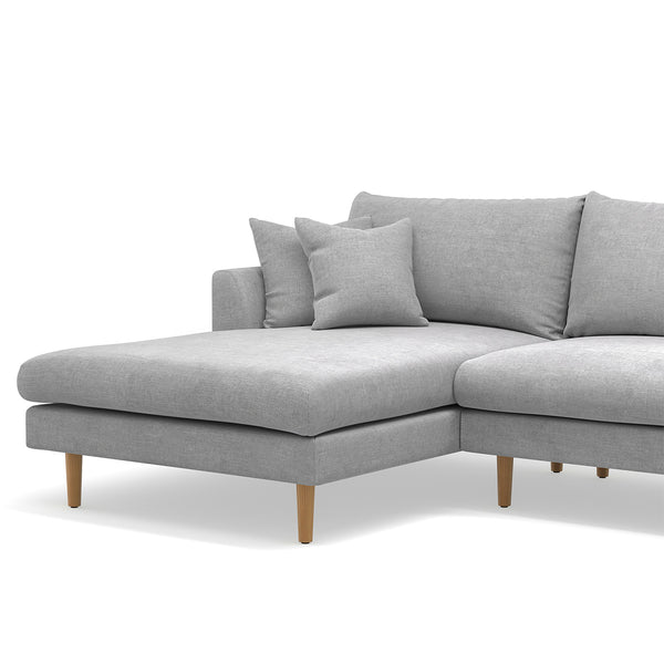 Life Interiors Byron Fabric Modular Sofa & Left Hand Chaise