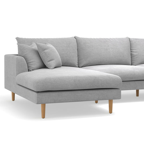 Life Interiors Byron Fabric Modular Sofa & Left Hand Chaise