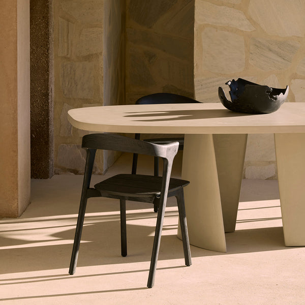 Life Interiors Canyon Concrete Outdoor Dining Table