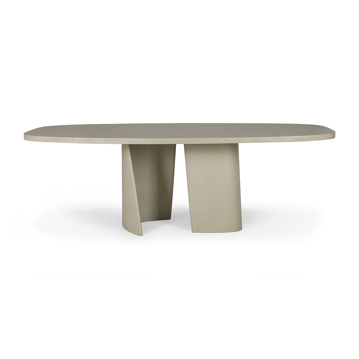 life interiors Canyon Concrete Outdoor Dining Table