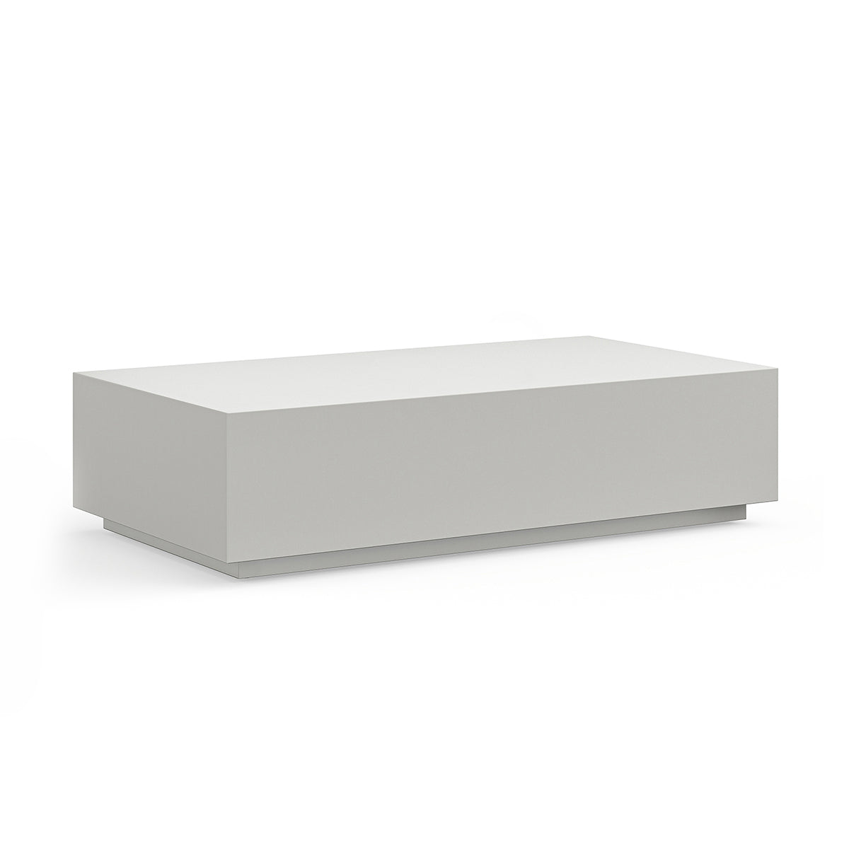 life interiors Carson Rectangular Concrete Coffee Table