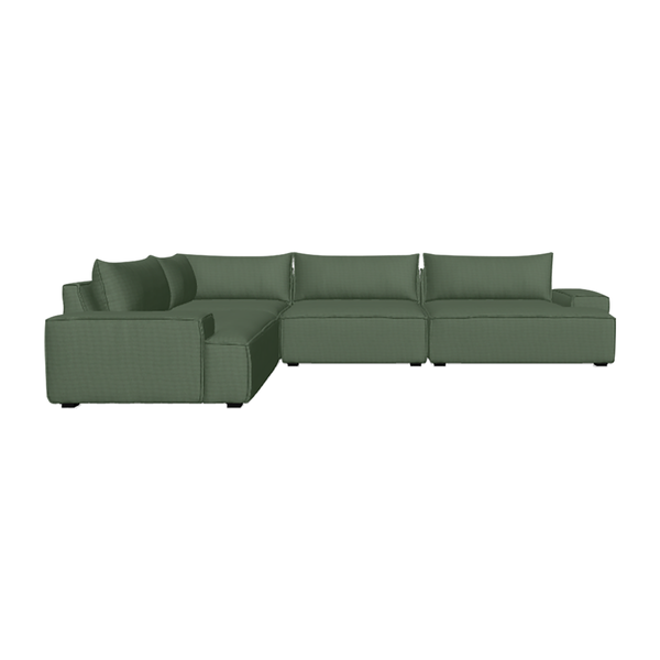 Life Interiors Daphne 4 Seater Modular Left Corner Sofa