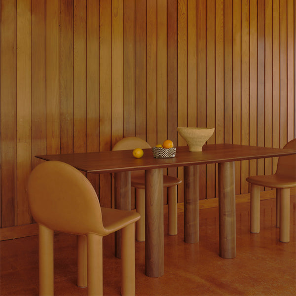 Life Interiors Earth Dining Table (Walnut 220 X 100cm)