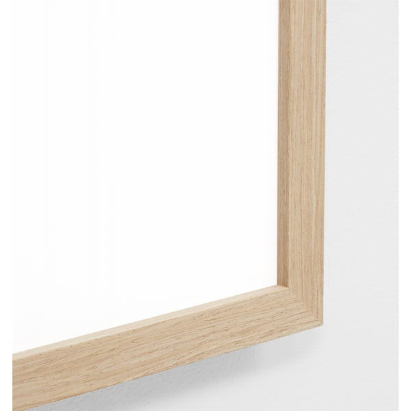 Life Interiors Abstract Vase 2 Framed Print (Nutmeg)