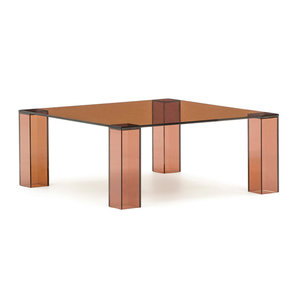 Life Interiors Adularia Glass Square Coffee Table
