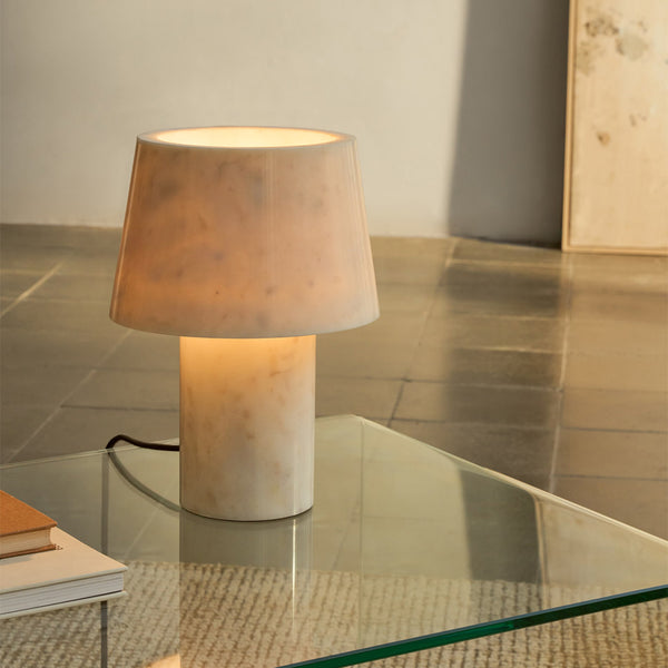 Life Interiors Alaro Table Lamp (White)