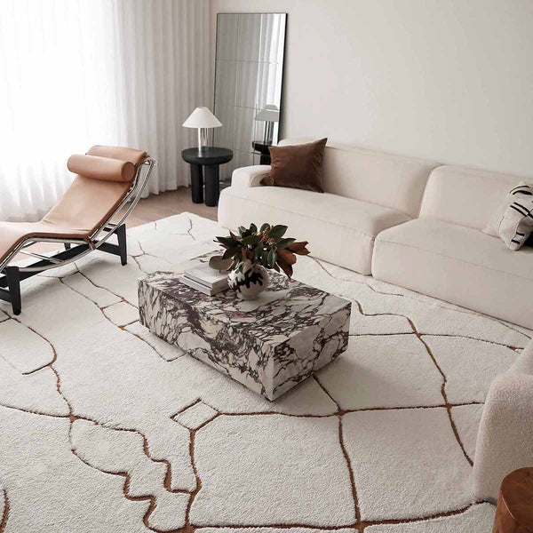 Life Interiors Alayna Tribal Shag Rug