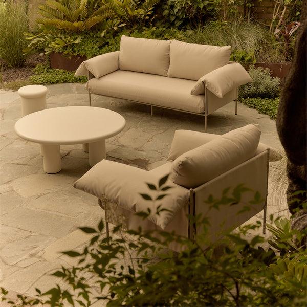 Life Interiors Alva Outdoor 2 Seat Chair