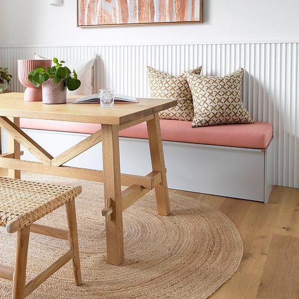 Life Interiors Amber Braided Oval Jute Rug