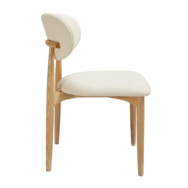 Life Interiors Aria Leather Dining Chair