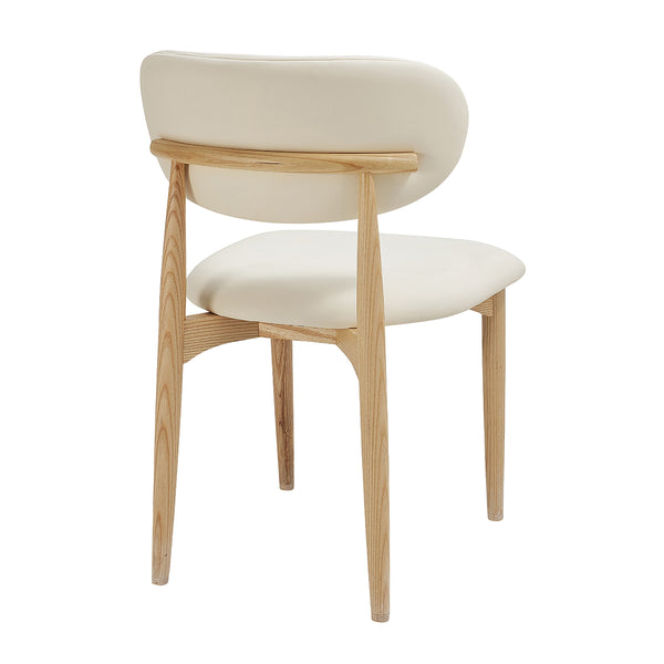 Life Interiors Aria Leather Dining Chair