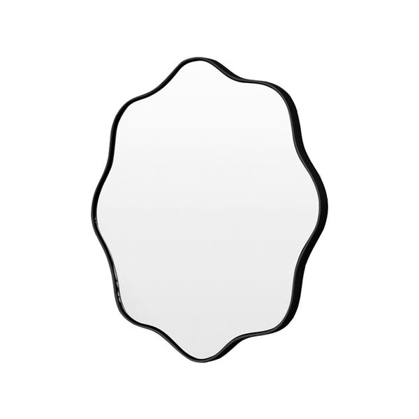 Life Interiors Artemis Round Mirror (Black)