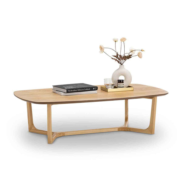 Life Interiors Ashwood Oval Coffee Table