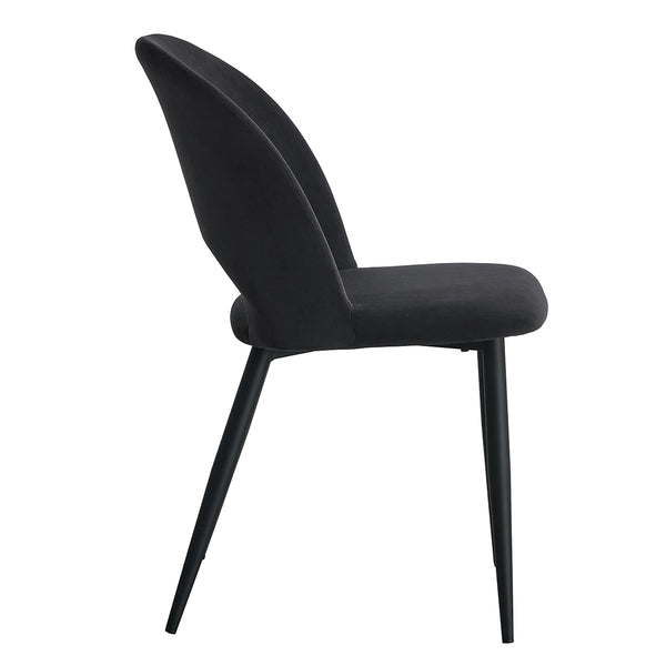 Life Interiors Asta Velvet Dining Chair (Set Of 2)