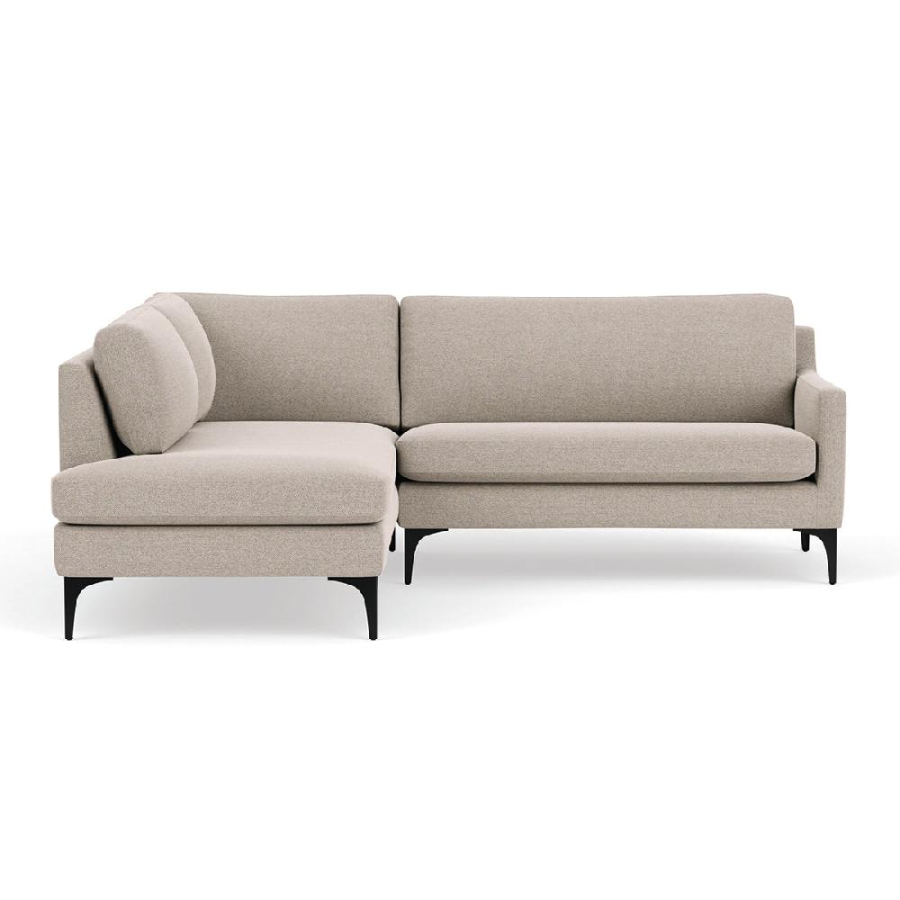 life interiors Astha Fabric Left Corner Sofa