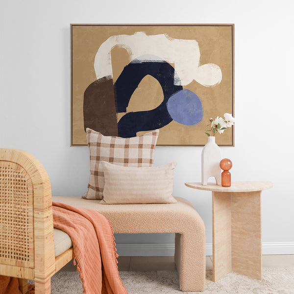 Life Interiors At Ease Landscape Art Print