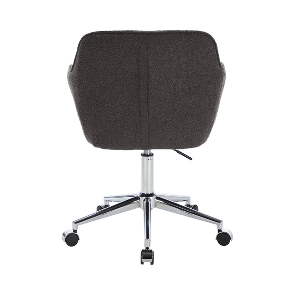 Life Interiors Ava Boucle Office Arm Chair