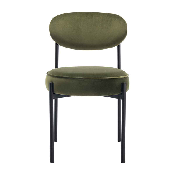 Life Interiors Ava Velvet Dining Chair
