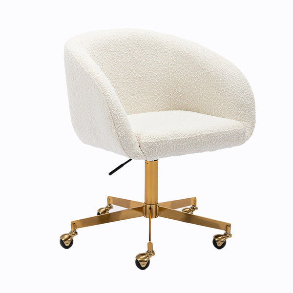 Life Interiors Avalon Boucle Office Chair