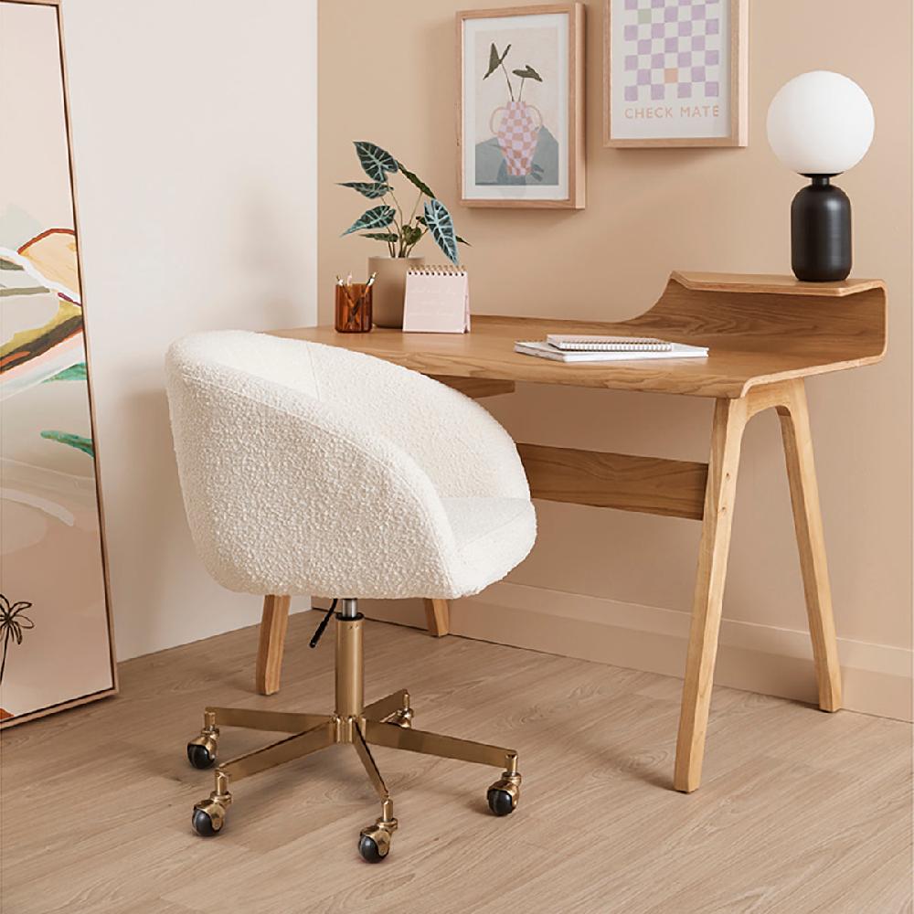 life interiors Avalon Boucle Office Chair