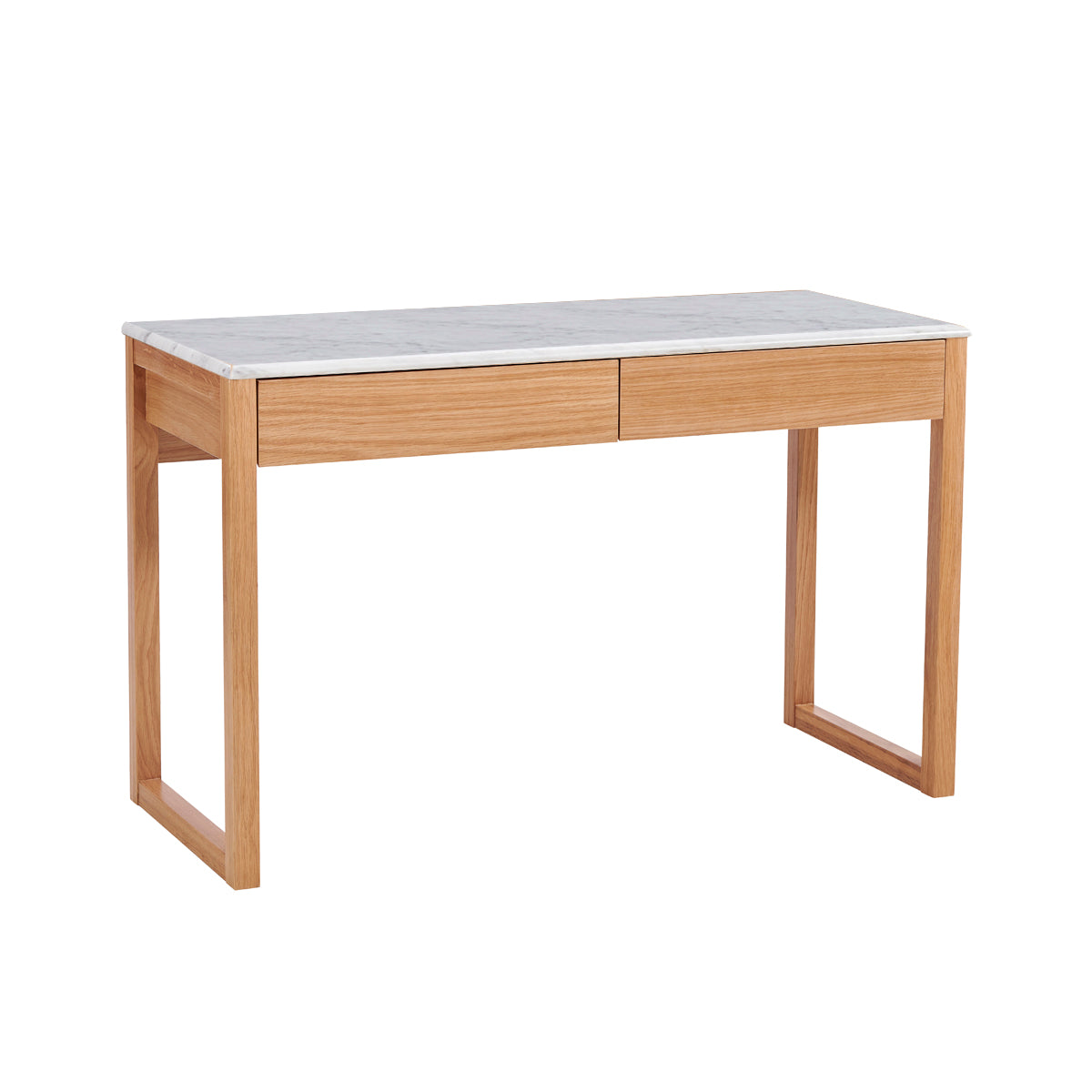 life interiors Avalon Desk (Oak Marble)