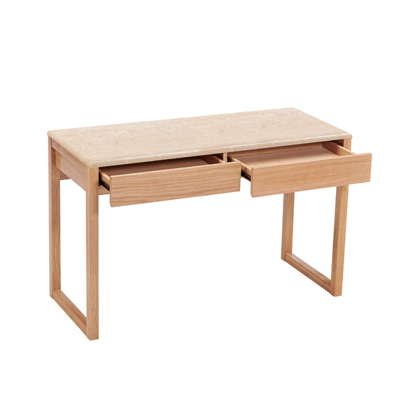Life Interiors Avalon Desk (Oak Travertine)