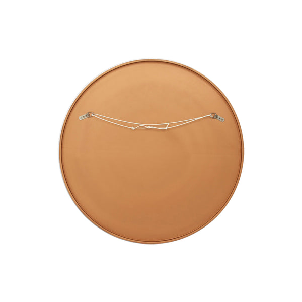 Life Interiors Bella Round Mirror (Brass)