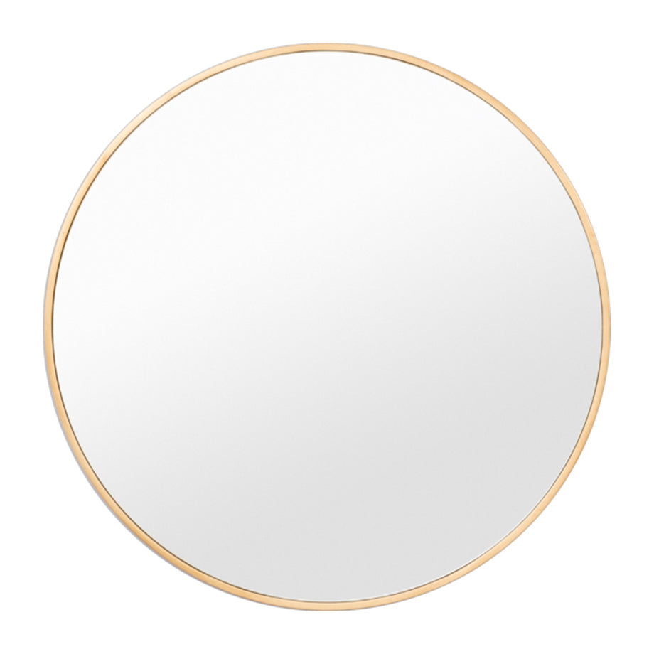 life interiors Bella Round Mirror (Brass)