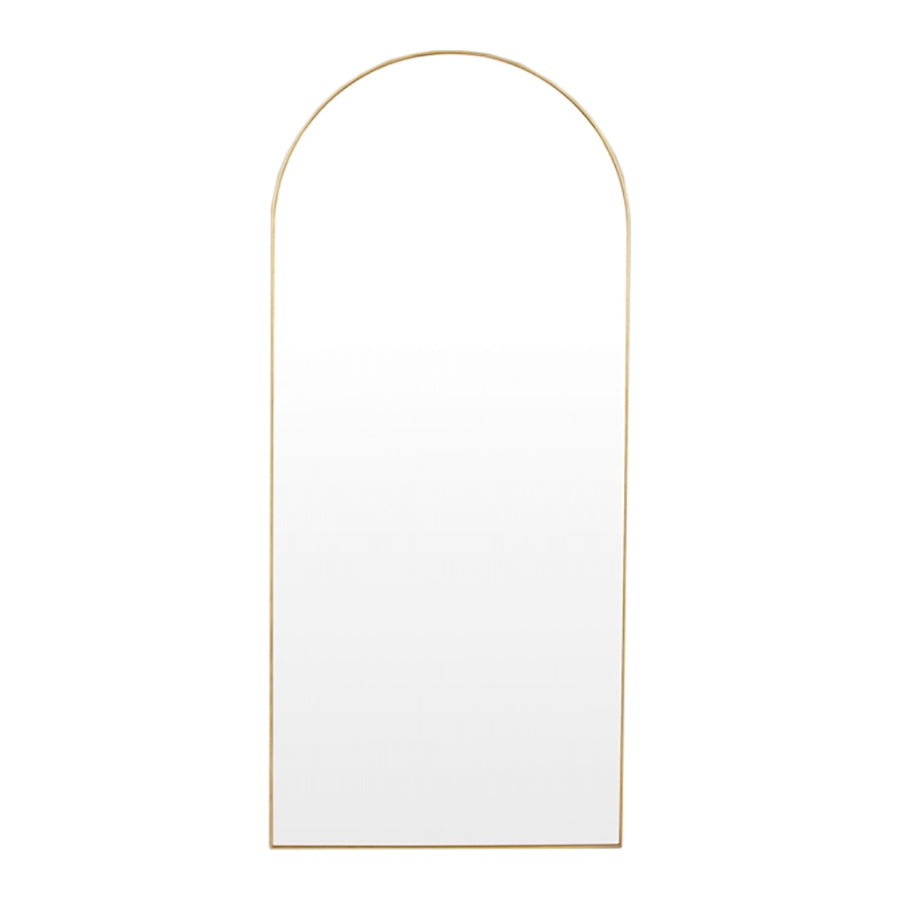 life interiors Bjorn Arch Floor Mirror (Brass)