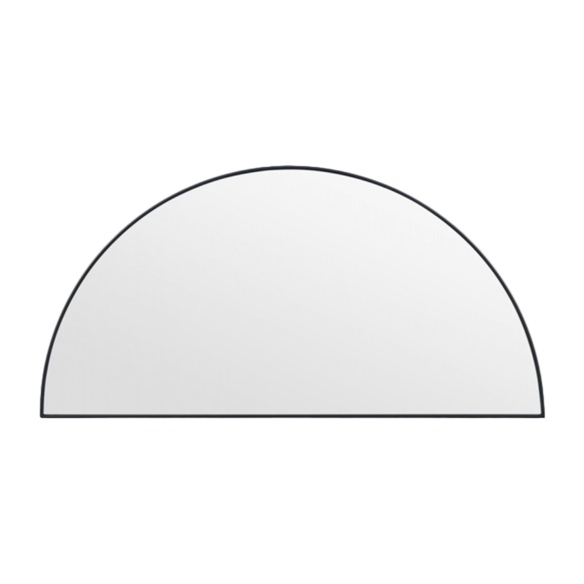 life interiors Bjorn Arch Low Mirror (Black)