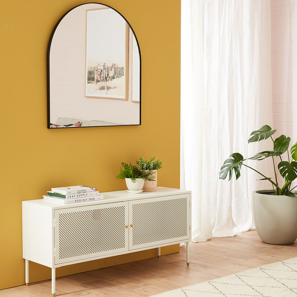 Life Interiors Bjorn Arch Mirror (Black)