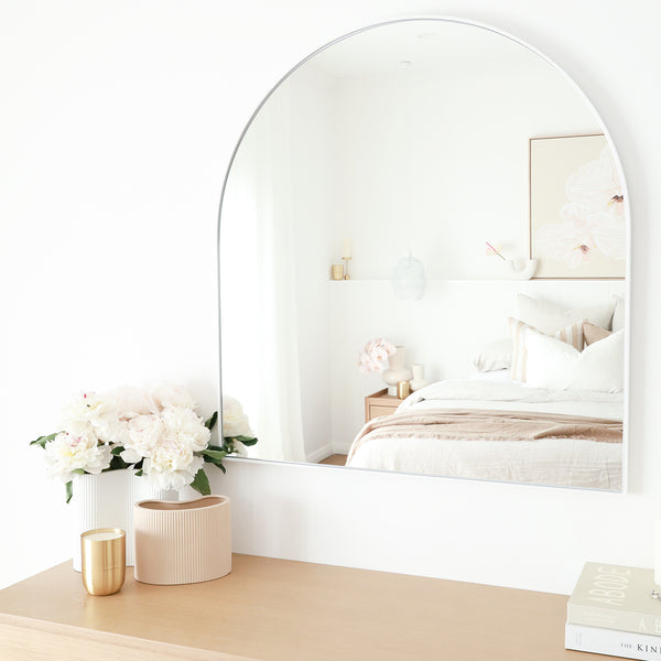 Life Interiors Bjorn Arch Mirror (Bright White)