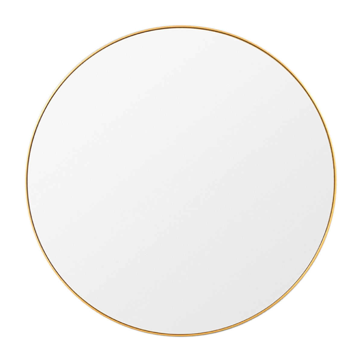 life interiors Bjorn Round Mirror (Brass)