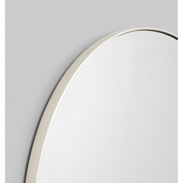 Life Interiors Bjorn Round Mirror (Silver)