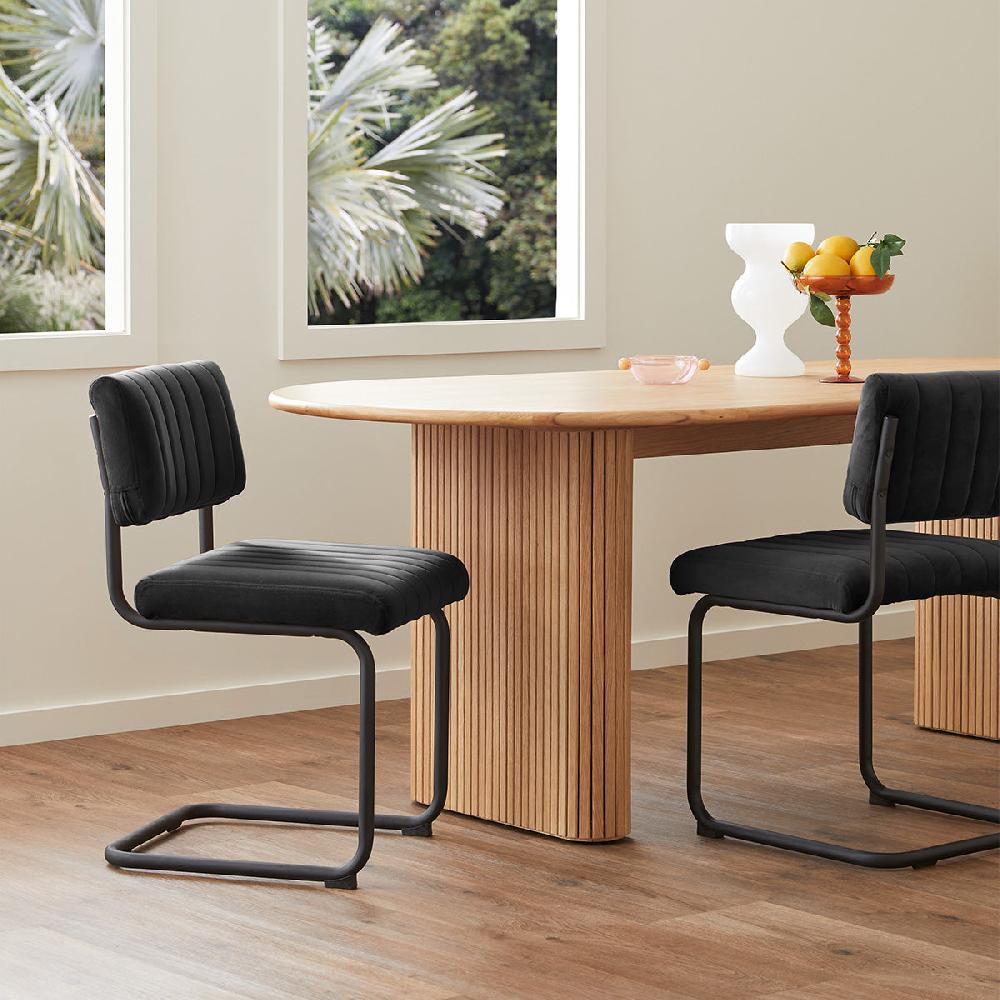 life interiors Blake Velvet Dining Chair