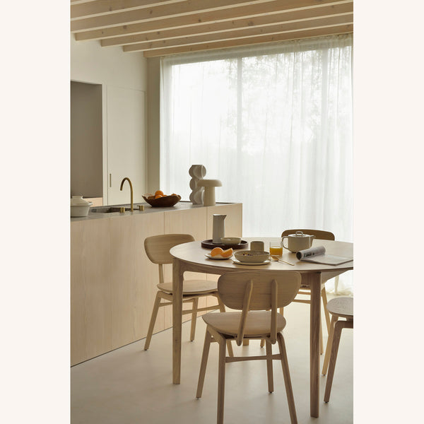 Life Interiors Bok Extendable Round Dining Table