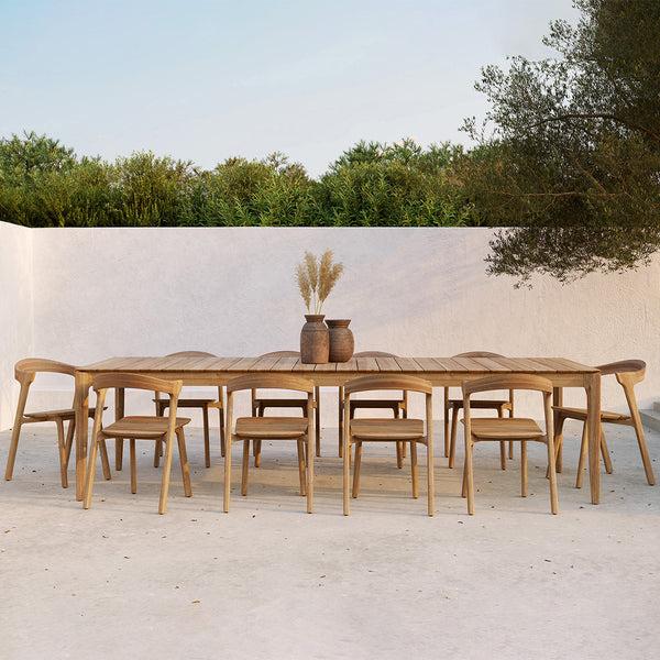 Life Interiors Bok Rectangle Outdoor Dining Table